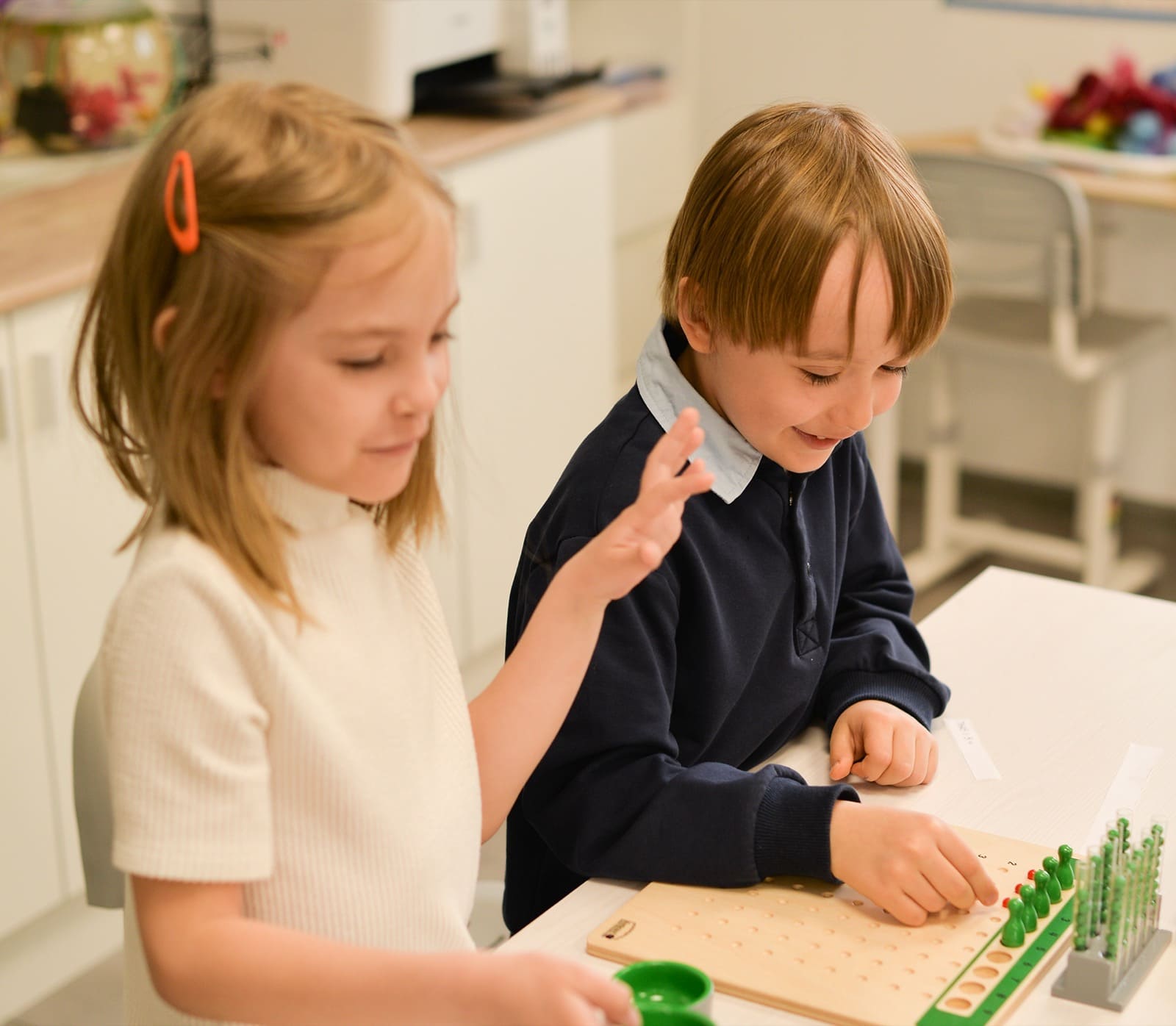 Ученики Монтессори-школы «Гармония» в Калининграде